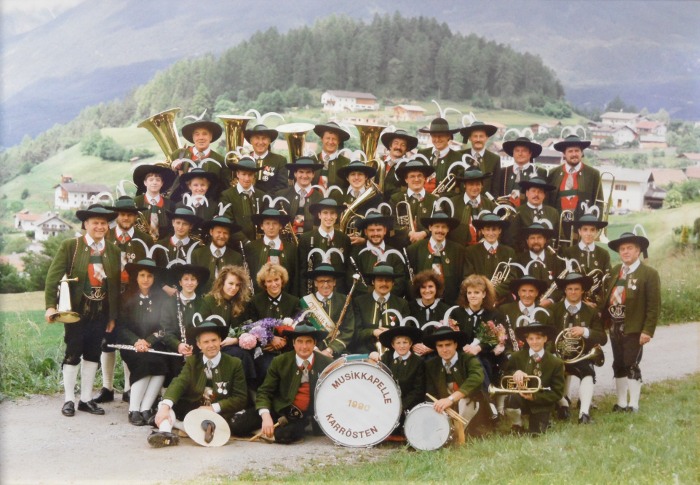 Musikkapelle Karrösten 1990